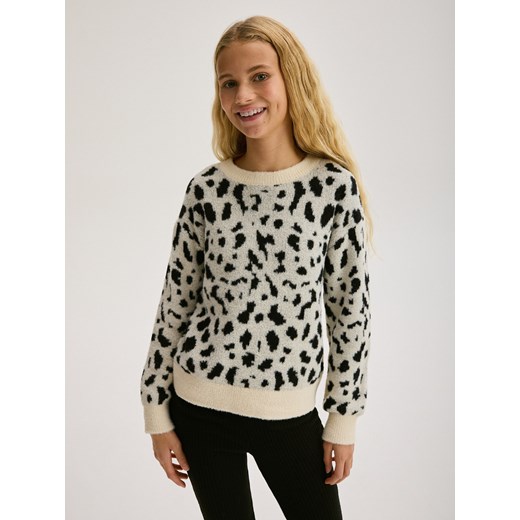 Reserved - Sweter w zwierzęcy wzór - wielobarwny Reserved 116 (5-6 lat) Reserved