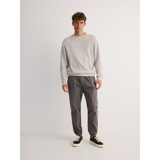 Reserved - Spodnie jogger slim - szary Reserved XL Reserved