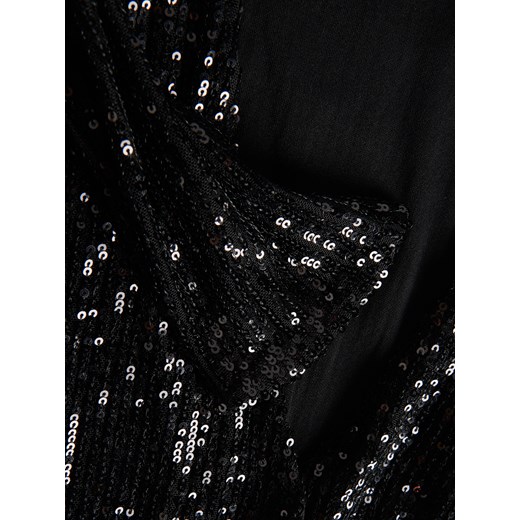 Reserved - Sukienka z cekinami - czarny Reserved XL Reserved