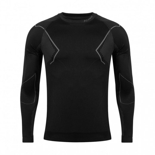 Męski longleese termoaktywny Alpinus Active Base Layer - czarny ze sklepu Sportstylestory.com w kategorii Bielizna termoaktywna męska - zdjęcie 175870036