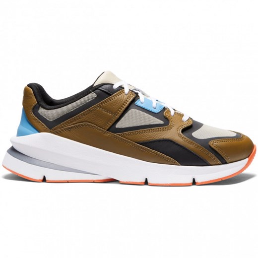Sneakersy uniseks Under Armour UA Forge 96 Leather Reissue - brązowe ze sklepu Sportstylestory.com w kategorii Buty sportowe męskie - zdjęcie 175870138