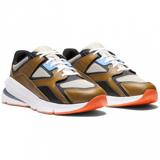 Sneakersy uniseks Under Armour UA Forge 96 Leather Reissue - brązowe ze sklepu Sportstylestory.com w kategorii Buty sportowe męskie - zdjęcie 175870139