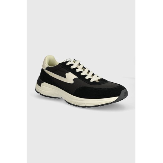 Stepney Workers Club sneakersy Osier S-Strike Suede Mix kolor czarny YP02015 ze sklepu ANSWEAR.com w kategorii Buty sportowe męskie - zdjęcie 175871727