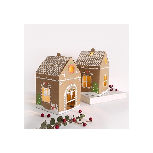 folia PAPER Domki (6 szt.) w kolorze jasnobrązowym z papieru kraftowego - id: 11803561 - marki Folia Paper - 175874715 folia PAPER Domki (6 szt.) w kolorze jasnobrązowym z papieru kraftowego ze sklepu Limango Polska w kategorii Zabawki - zdjęcie 175874715