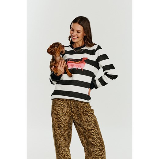 Bluza My Hot Dog XS ze sklepu NAOKO w kategorii Bluzy damskie - zdjęcie 175875726