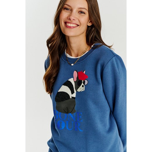 Bluza Bone Jour XS ze sklepu NAOKO w kategorii Bluzy damskie - zdjęcie 175875755