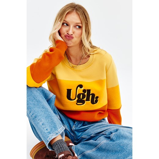Bluza Monday Mood XS ze sklepu NAOKO w kategorii Bluzy damskie - zdjęcie 175876006
