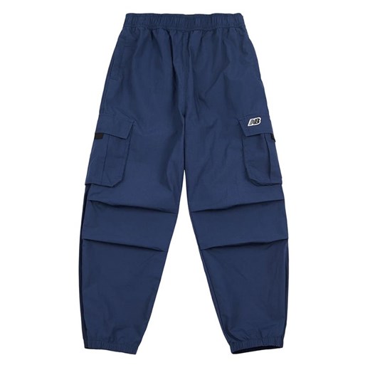 Spodnie New Balance LAKB0078NNY - granatowe ze sklepu streetstyle24.pl w kategorii Spodnie dziewczęce - zdjęcie 175880635