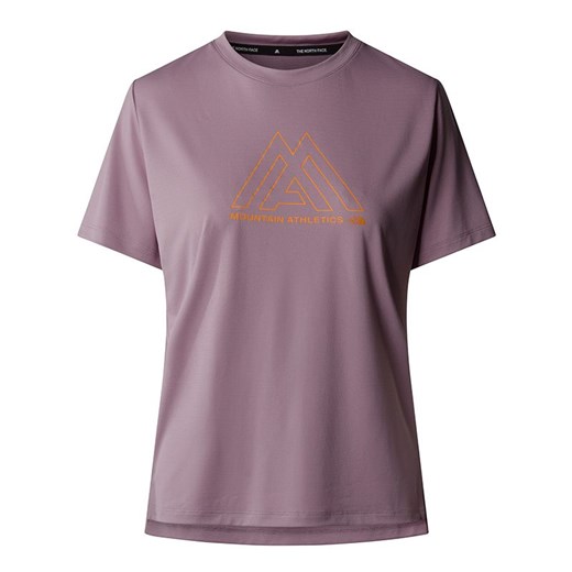Koszulka The North Face Mountain Athletics Flex 0A89443OX1 - fioletowa ze sklepu streetstyle24.pl w kategorii Bluzki damskie - zdjęcie 175880639