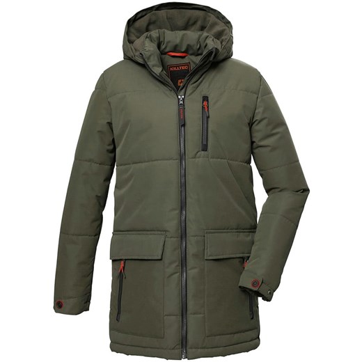 Killtec Parka pikowana w kolorze khaki - id: 16081730 - marki Killtec - 175880968 Killtec Parka pikowana w kolorze khaki ze sklepu Limango Polska w kategorii Kurtki chłopięce - zdjęcie 175880968