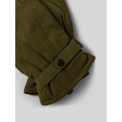 Rękawiczki zielone Barbour