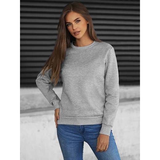 Bluza damska szara OZONEE JS/W01Z Ozonee M promocyjna cena ozonee.pl
