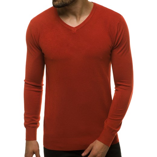 Sweter męski ciemny-camel OZONEE TMK/YY03/10 XXL ozonee.pl