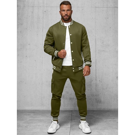 Komplet dresowy męski khaki OZONEE JS/27C6505/29 Ozonee XL ozonee.pl