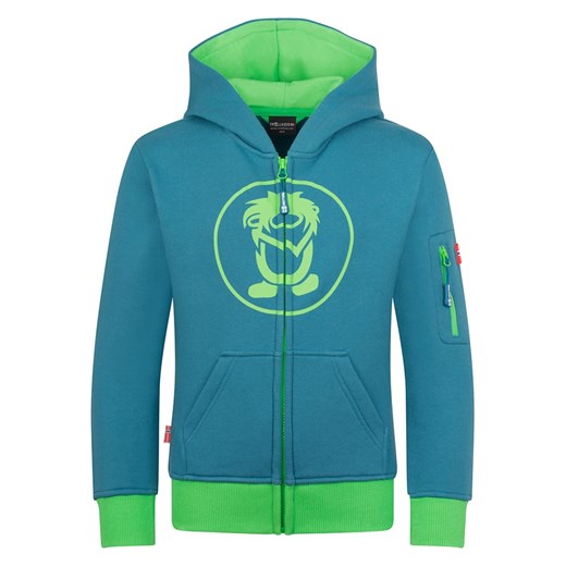 Trollkids Bluza &quot;Sortland&quot; w kolorze turkusowym ze sklepu Limango Polska w kategorii Bluzy chłopięce - zdjęcie 175910197