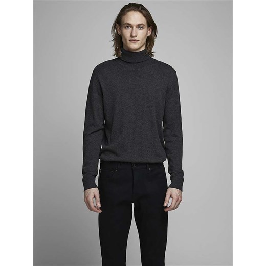 Jack &amp; Jones Sweter &quot;Emil&quot; w kolorze antracytowym ze sklepu Limango Polska w kategorii Swetry męskie - zdjęcie 175910318
