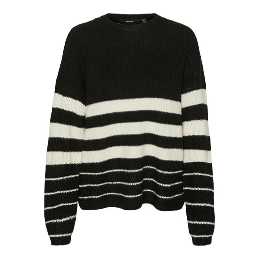Vero Moda Sweter w kolorze czarno-białym ze sklepu Limango Polska w kategorii Swetry damskie - zdjęcie 175910565