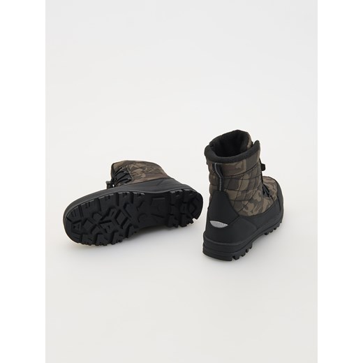 Buty zimowe dziecięce Reserved poliestrowe