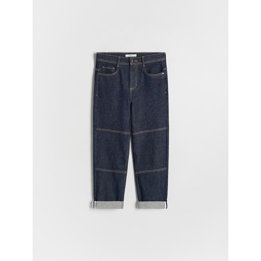 Reserved - Classic denim relaxed - granatowy ze sklepu Reserved w kategorii Spodnie chłopięce - zdjęcie 175912138