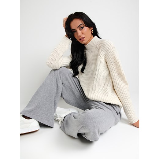 Sinsay - Sweter - kremowy Sinsay L Sinsay
