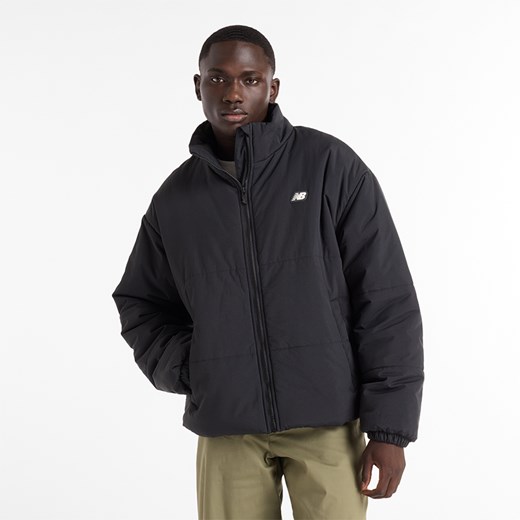 Kurtka zimowa męska New Balance MJ44581BK – czarna ze sklepu New Balance Poland w kategorii Kurtki męskie - zdjęcie 175914248