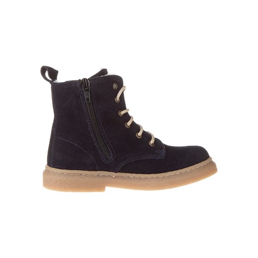 Buty zimowe dziecięce Pom Pom z tkaniny sznurowane jesienne 
