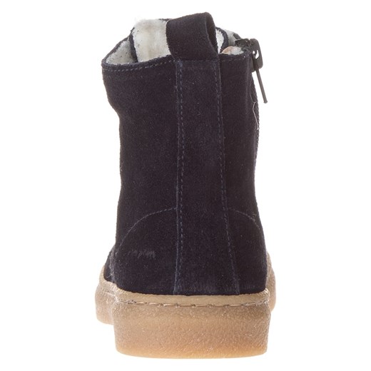 Buty zimowe dziecięce Pom Pom sznurowane z tkaniny 