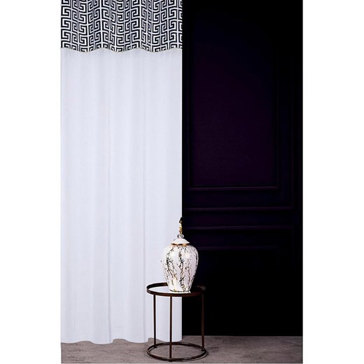Chic Home Zasłona w kolorze biało-czarnym - 270 x 140 cm ze sklepu Limango Polska w kategorii Zasłony - zdjęcie 175917186