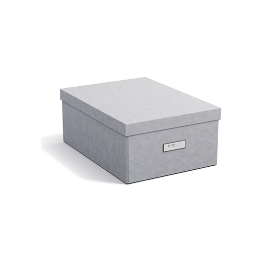 BigsoBox Pudełko &quot;Katia&quot; w kolorze jasnoszarym - 28,5 x 16 x 39 cm ze sklepu Limango Polska w kategorii Przechowywanie - zdjęcie 175917217