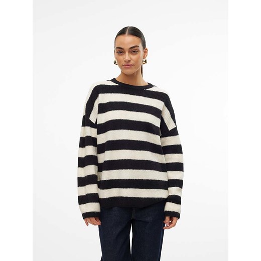 Vero Moda Sweter w kolorze czarno-białym ze sklepu Limango Polska w kategorii Swetry damskie - zdjęcie 175917797