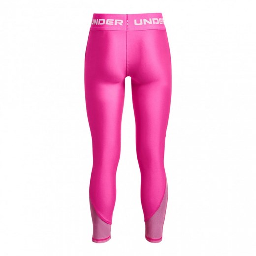 Dziewczęce legginsy treningowe Under Armour HeatGear Armour Leggings - różowe Under Armour XS Sportstylestory.com
