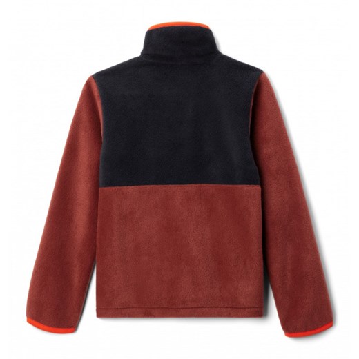 Chłopiecy polar rozpinany bez kaptura Columbia U Back Bowl II Full Zip -Spice -  czerwony ze sklepu Sportstylestory.com w kategorii Kurtki chłopięce - zdjęcie 175923289