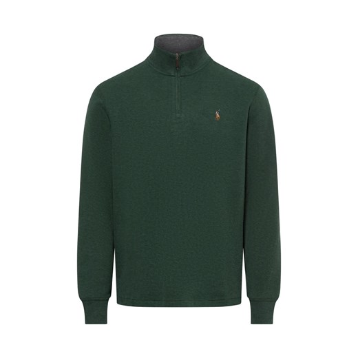 Polo Ralph Lauren Męski sweter Mężczyźni Bawełna jodłowy jednolity ze sklepu vangraaf w kategorii Swetry męskie - zdjęcie 175923668