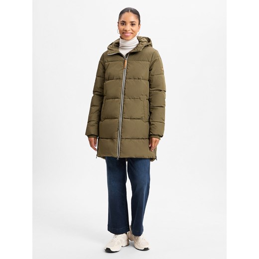 Camel Active Damska kurtka pikowana Kobiety khaki jednolity ze sklepu vangraaf w kategorii Kurtki damskie - zdjęcie 175924377