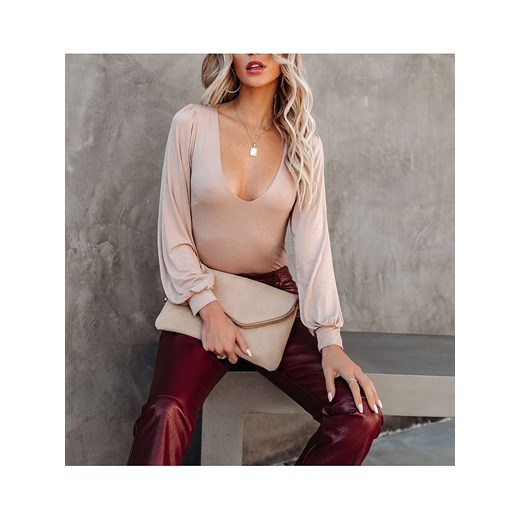 LA Angels Bluzka w kolorze beżowym La Angels M wyprzedaż Limango Polska