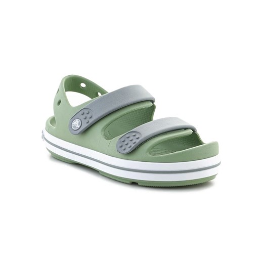 Crocs Sandały &quot;Crocband Cruiser&quot; w kolorze zielonym Crocs 29/30 wyprzedaż Limango Polska