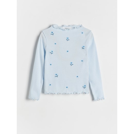 Reserved bluzka dziewczęca z elastanu 