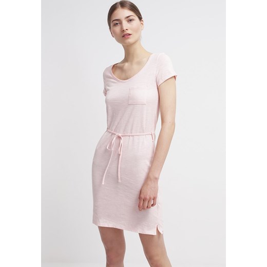 Zalando Essentials Sukienka z dżerseju pink zalando  bez wzorów/nadruków