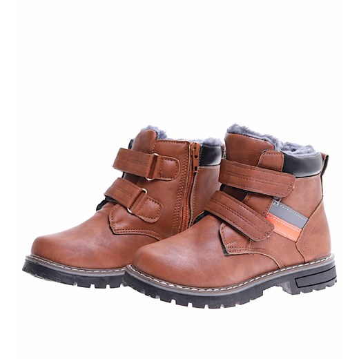 Buty zimowe dziecięce na rzepy 