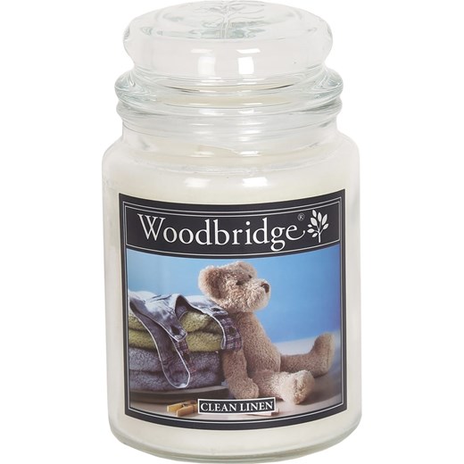 Woodbridge Świeca zapachowa &quot;Clean Linen&quot; - 565 g ze sklepu Limango Polska w kategorii Świece i dyfuzory - zdjęcie 175932969