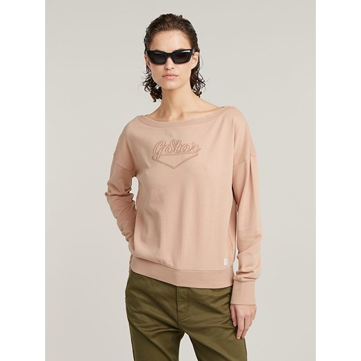 G-Star Bluza w kolorze jasnoróżowym ze sklepu Limango Polska w kategorii Bluzy damskie - zdjęcie 175933587
