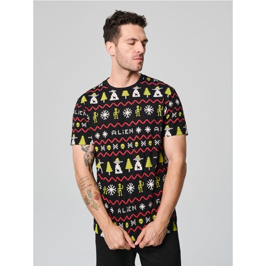 Sinsay - Koszulka - czarny ze sklepu Sinsay w kategorii T-shirty męskie - zdjęcie 175934849