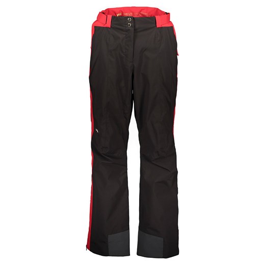 Helly Hansen Spodnie narciarskie &quot;World Cup&quot; w kolorze czarno-czerwonym ze sklepu Limango Polska w kategorii Spodnie damskie - zdjęcie 175936145
