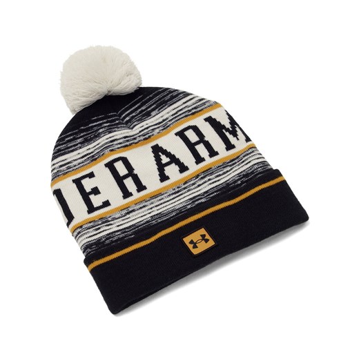 Męska czapka zimowa Under Armour M Halftime Pom Beanie - multikolor ze sklepu Sportstylestory.com w kategorii Czapki zimowe męskie - zdjęcie 175937617