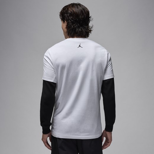 T-shirt męski Jordan - Biel Jordan M Nike poland