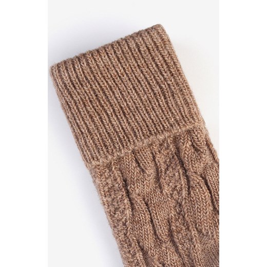 Ciepłe skarpetki damskie ciemnobeżowe, Kolor ciemnobeżowy, Rozmiar 36-38, Cerber ze sklepu Primodo w kategorii Skarpetki damskie - zdjęcie 175941676