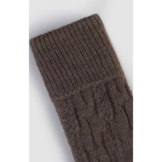 Ciepłe skarpetki damskie czekoladowe, Kolor czekoladowy, Rozmiar 36-38, Cerber ze sklepu Intymna w kategorii Skarpetki damskie - zdjęcie 175942188