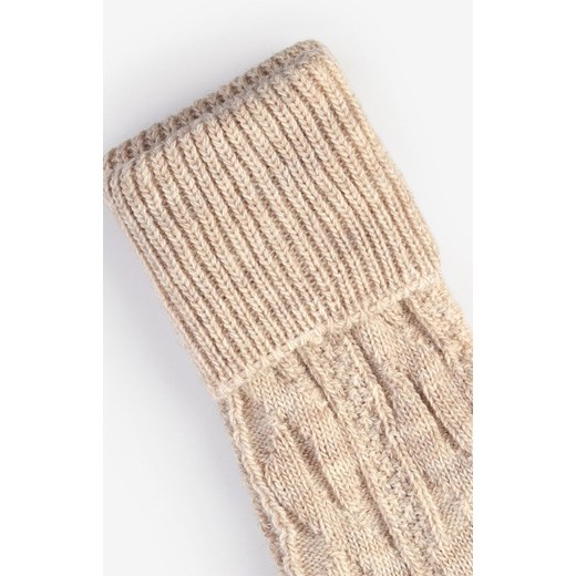 Ciepłe skarpetki damskie jasnobeżowe, Kolor jasnobeżowy, Rozmiar 36-38, Cerber ze sklepu Intymna w kategorii Skarpetki damskie - zdjęcie 175942195