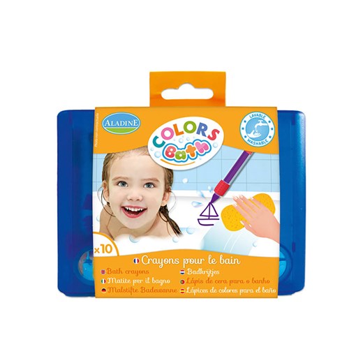 Aladine Pisaki (10 szt.) do malowania w wannie - 3+ Aladine onesize wyprzedaż Limango Polska