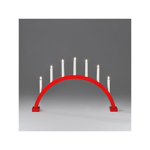 Konstsmide Lampa dekoracyjna LED w kolorze czerwonym - 59 x 38 cm ze sklepu Limango Polska w kategorii Dekoracje bożonarodzeniowe - zdjęcie 175949466
